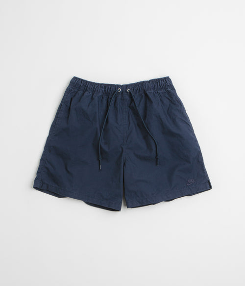 Nike Club Flow Wash Shorts - Obsidian / Obsidian