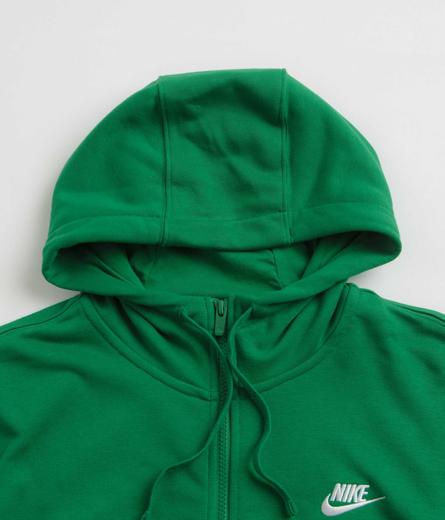 Nike Club Full Zip Hoodie Malachite Malachite White Always in Colour