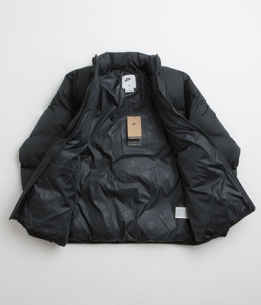 Nike Club Puffer Jacket Black White