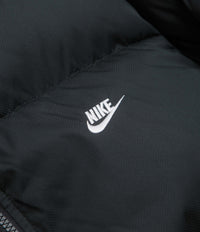 Nike Club Puffer Jacket in Black and White thumbnail