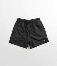 Nike Club Woven Flow Shorts - Black / White thumbnail