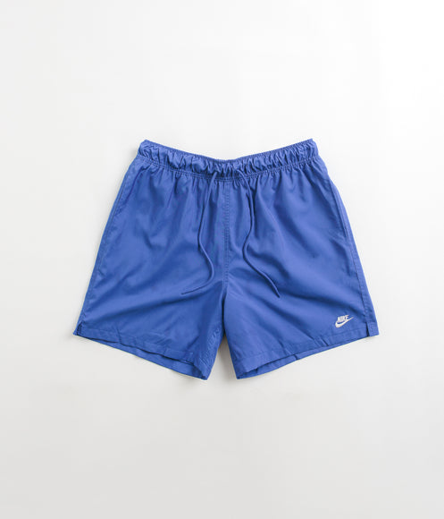 Nike Club Woven Flow Shorts - Game Royal / White