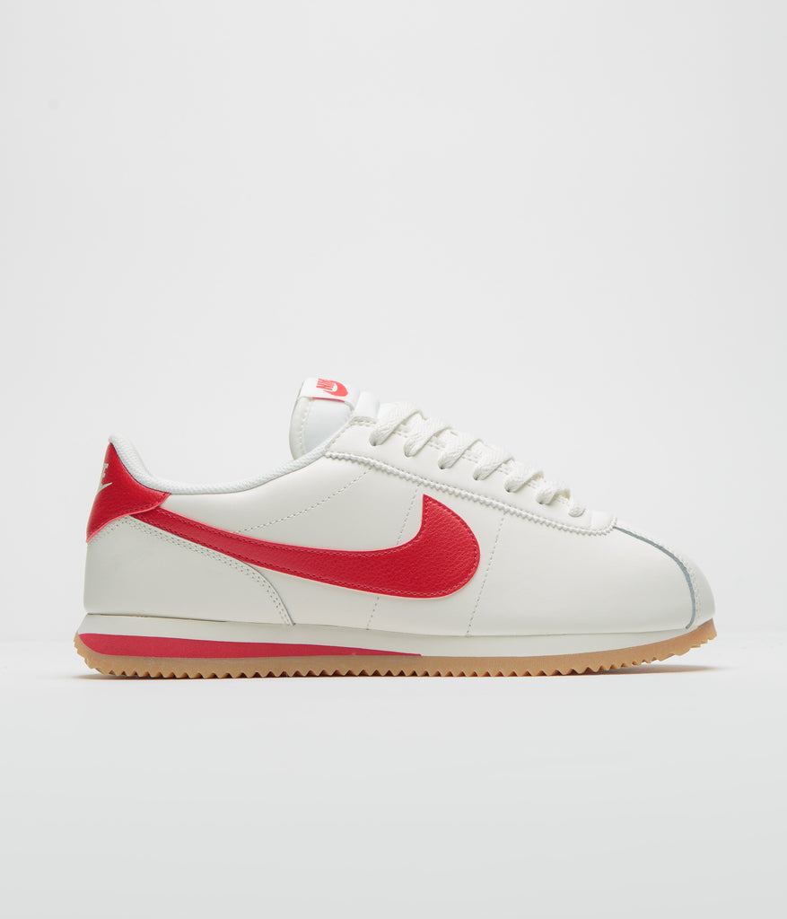 nike cortez white and orange