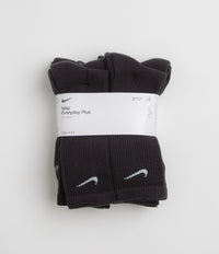 Nike Everyday Plus Cushioned Socks (6 Pack) - Black / White thumbnail