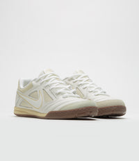 Nike Gato Shoes in Sail and Light Khaki and White - Gum Dark Brown thumbnail