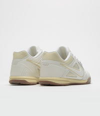 Nike Gato Shoes in Sail and Light Khaki and White - Gum Dark Brown thumbnail