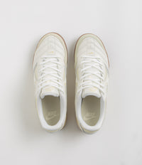 Nike Gato Shoes in Sail and Light Khaki and White - Gum Dark Brown thumbnail