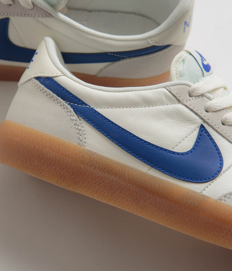 Nike Killshot 2 Leather Shoes Sail Hyper Blue Gum Yellow Always in Colour