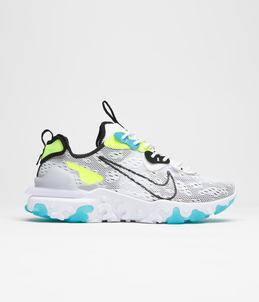 Nike react store blue and white