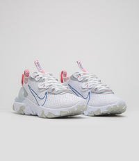 Nike React Vision Shoes - White / Game Royal - Pure Platinum thumbnail