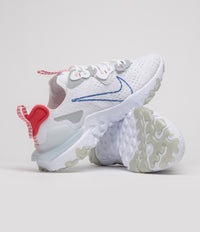Nike React Vision Shoes - White / Game Royal - Pure Platinum thumbnail