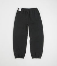 Nike Solo Swoosh Cuffed Sweatpants - Black / Black / White thumbnail