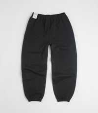 Nike Solo Swoosh Cuffed Sweatpants - Black / Black / White thumbnail