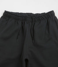 Nike Solo Swoosh Cuffed Sweatpants - Black / Black / White thumbnail