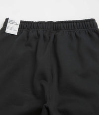 Nike Solo Swoosh Cuffed Sweatpants - Black / Black / White thumbnail