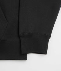 Nike Solo Swoosh Full Zip Hoodie - Black / White thumbnail