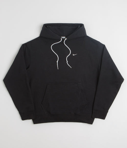 Nike Solo Swoosh Hoodie - Black / White