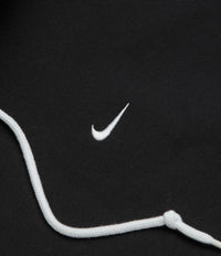 Nike Solo Swoosh Hoodie in Black and White thumbnail