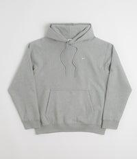 Nike Solo Swoosh Hoodie - Dark Grey Heather / Light Smoke Grey / White / White thumbnail