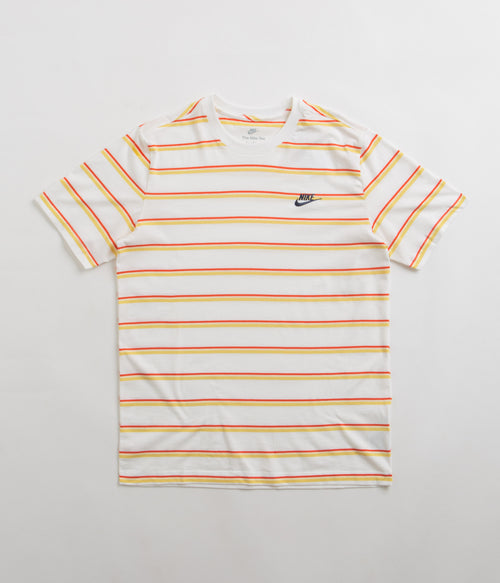 Nike Stripe T-Shirt - White / Multi