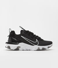 Nike React Vision Shoes in Black and White and Black thumbnail