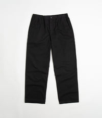 Norse Projects Ezra Relaxed Organic Twill Trousers - Black thumbnail