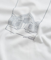 Norse Projects Johannes Organic Kanonbadsvej Print T-Shirt - White thumbnail