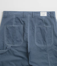 Norse Projects Lukas Tab Series Canvas Pants - Scoria Blue thumbnail