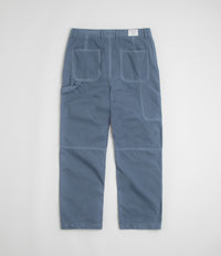 Norse Projects Lukas Tab Series Canvas Pants - Scoria Blue thumbnail