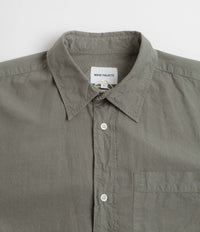 Norse Projects Mo Cotton Tencel Shirt - Mid Khaki thumbnail
