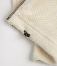 Norse Projects Tycho Pile Fleece Full Zip Jacket - Ecru thumbnail