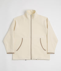 Norse Projects Tycho Pile Fleece Full Zip Jacket - Ecru thumbnail