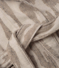 OAS Linen Terry Statement Robe in Fern thumbnail