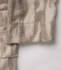 OAS Linen Terry Statement Robe in Fern thumbnail