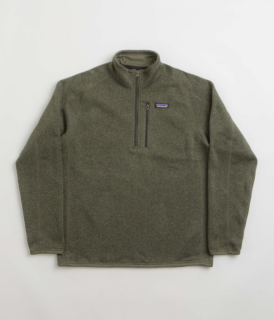Patagonia Better Sweater 1/4 Zip Sweatshirt Industrial Green