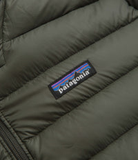 Patagonia Down Sweater Hooded Jacket (NetPlus®) - Pine Needle Green thumbnail