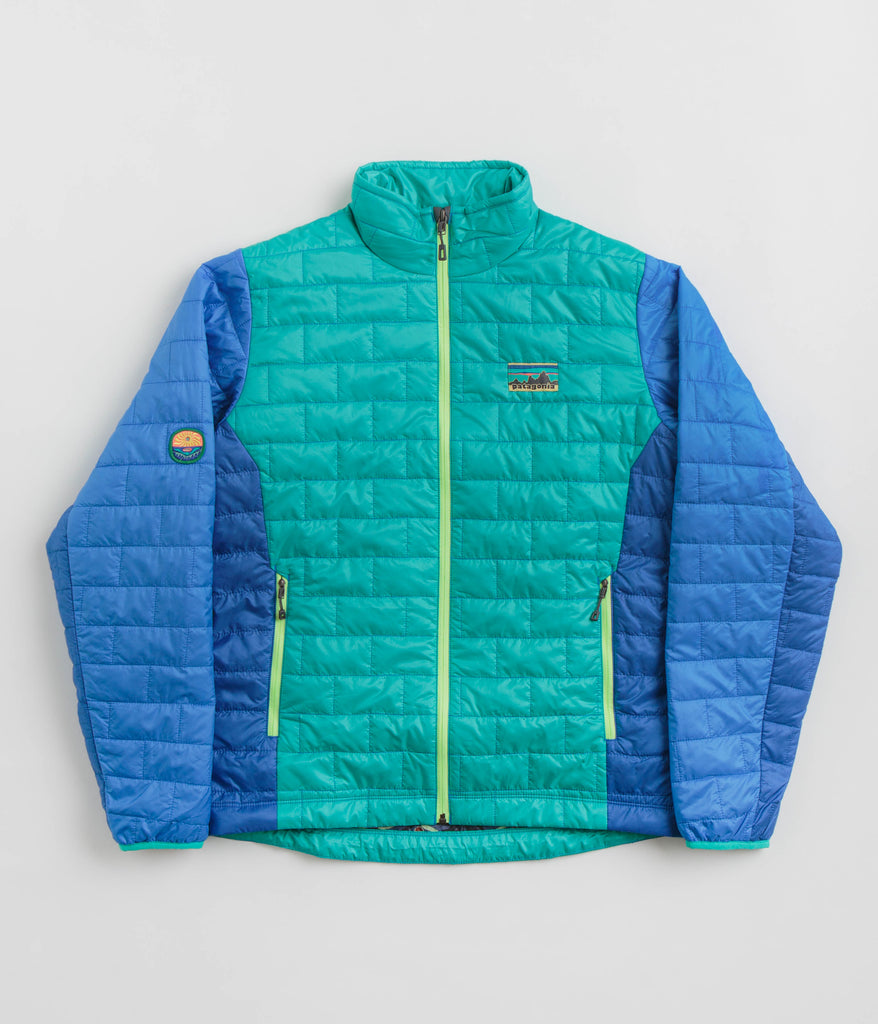 PATAGONIA Nano Puff Jacket Zip Primaloft Insulated puffer deals jacket Blue XXL