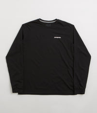 Patagonia P-6 Logo Responsibili-Tee Long Sleeve T-Shirt - Black thumbnail