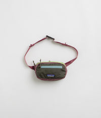 Patagonia Ultralight Black Hole Mini Hip Pack - Patchwork: Pine Needle Green thumbnail