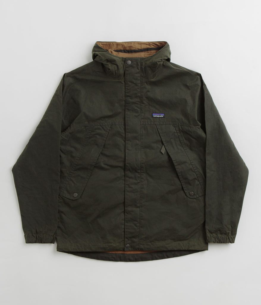 Patagonia Waxed Cotton Jacket - Basin Green | Always in Colour