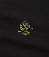 Purple Mountain Observatory Globe T-Shirt - Black thumbnail