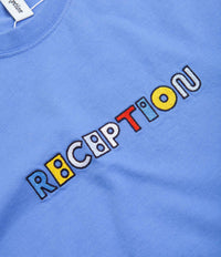 Reception Motto Long Sleeve T-Shirt in Granada Blue thumbnail