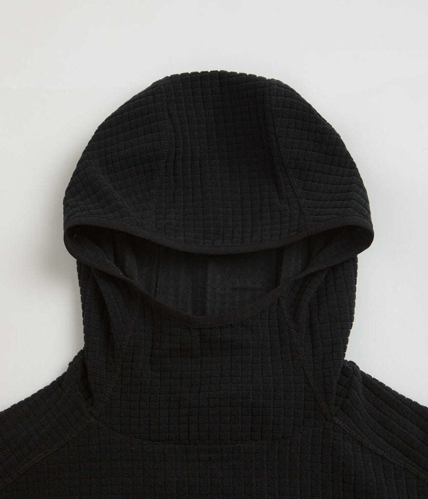 THEROOM | ROA Hiking Grid Hoodie - Black