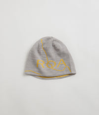 ROA Logo Beanie in Light Grey thumbnail