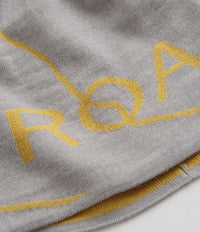 ROA Logo Beanie in Light Grey thumbnail