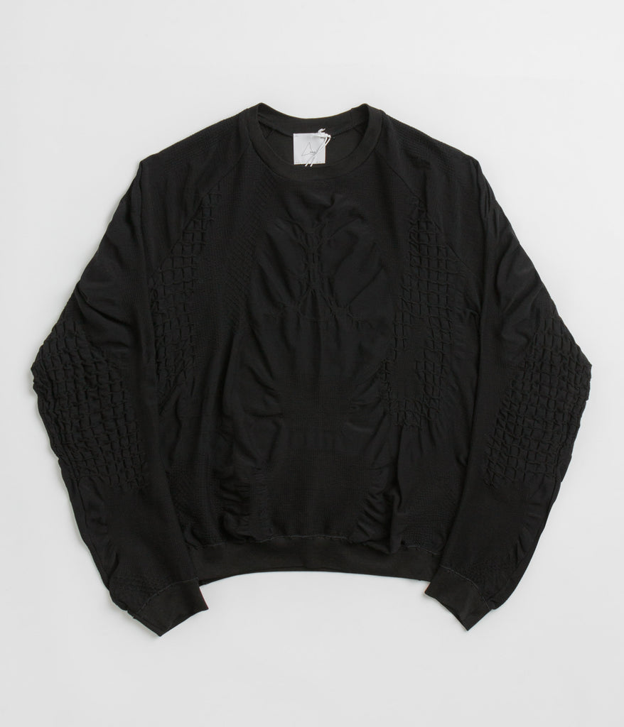 ROA Round Neck 2.0 3D Seamless Sweatshirt - Black | Always