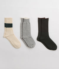 RoToTo Special Trio Socks (3 Pack) - Green thumbnail