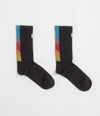 Salomon Pulse Race Flag Crew Socks - Black thumbnail