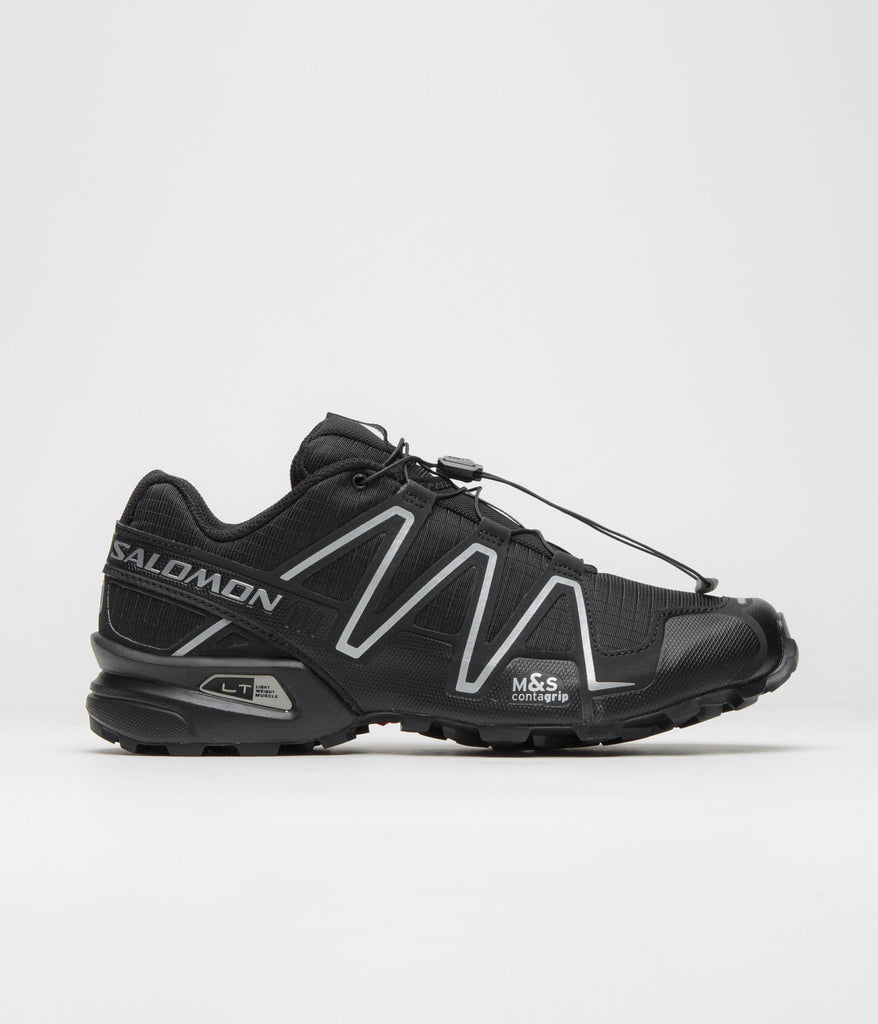 【SALOMON】未使用級 Speedcross3 ブラック シルバー25.5㎝ salomon-speedcross-3-shoes-