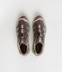 Salomon XT-6 Mindful 2 Shoes - Falcon / Almond Milk / Bright Green thumbnail